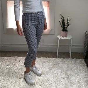 Brandy Melville gingham pants